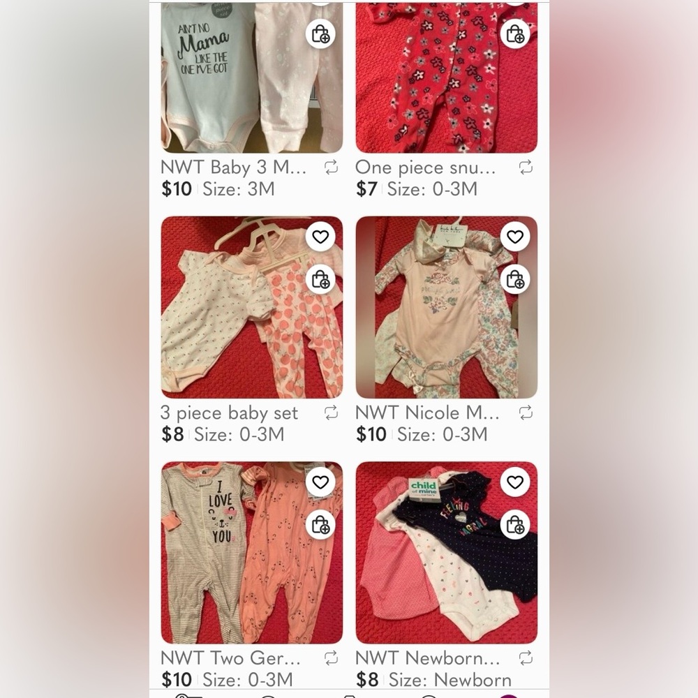 Charming  Newborn - 3 months baby outfits. All sold together for savings! 0-3 m